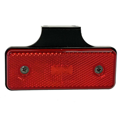 Maypole 12/24V LED Slimline Side Red Marker Lamp E Approved with mounting bracket MP1687B