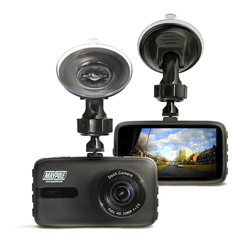 Maypole 1080P Full HD Compact Dashcam Wide angle 150 degree lens Motion Detector MP5101