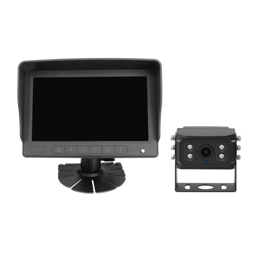 Wired 1080P Resolution AHD Reversing Camera Kit 7" Monitor 16:9 20m cable IP69K LED GLOBAL LG9001