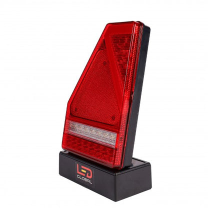 9-33v LED Triangle Shaped Tail Lamp, Stop, Tail, Indicator, Fog, Reverse, Reflector LED GLOBAL LG570 LH