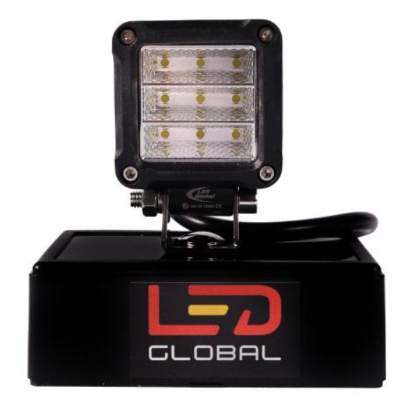 15 Watt LED Mini Square Work Light 1200 Lumens LED Global LG851