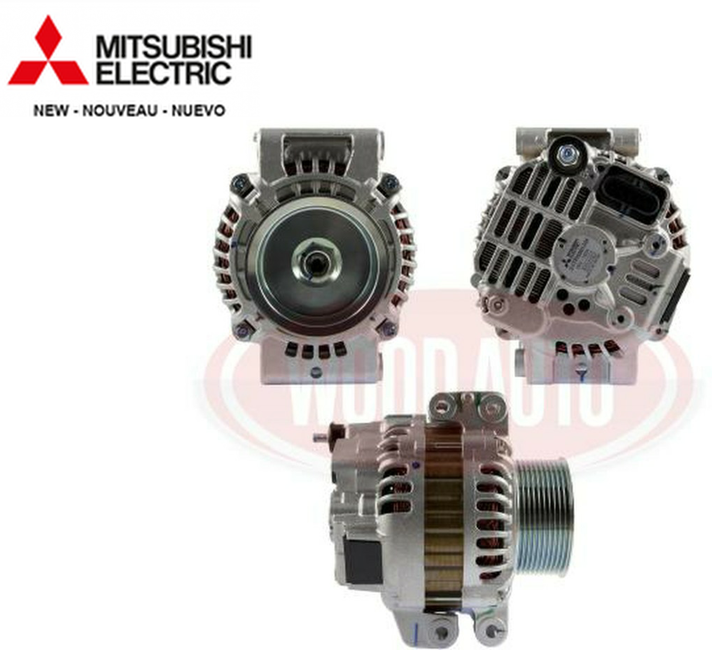 Genuine Mitsubishi Alternator O.E. 24v 100a Fits Scania Trucks Lorries A004TR5691