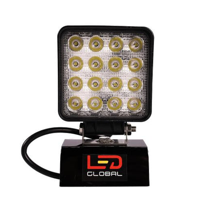 48 Watt Dual Voltage Square LED Work Light, 3300 Lumen LED GLOBAL LG860