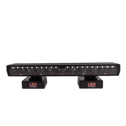 150 Watt 20" LED Driving Bar with White Position Light & Amber Strobe Function LED GLOBAL LG894