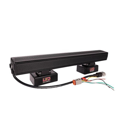 150 Watt 20" LED Driving Bar with White Position Light & Amber Strobe Function LED GLOBAL LG894