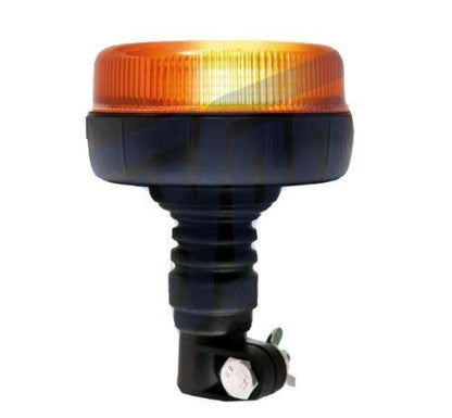 Mini Small Led Beacon Pole Mounted Amber Multi Function 12V 24V Maypole Mp4073 - Mid-Ulster Rotating Electrics Ltd