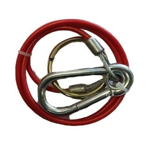 Trailer Breakaway Cable Pvc Red With Burst Ring For Caravan Maypole Mp501B - Mid-Ulster Rotating Electrics Ltd