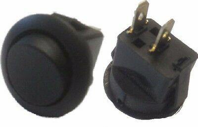 On Off Round Rocker Switch Mini Minature 12V Car Dash Robinson K720 - Mid-Ulster Rotating Electrics Ltd