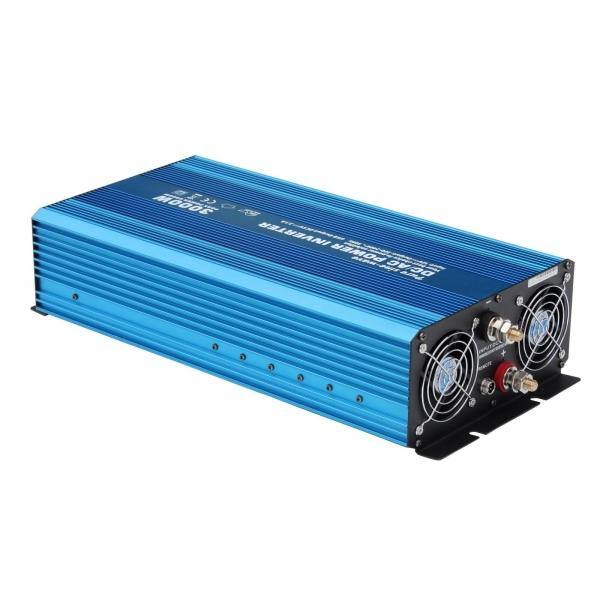 3000W Continuous Pure Sine Wave Power Inverter 12v DC to 230V AC Off-grid On/Off switch 5m cable IPC-3000 - Mid-Ulster Rotating Electrics Ltd