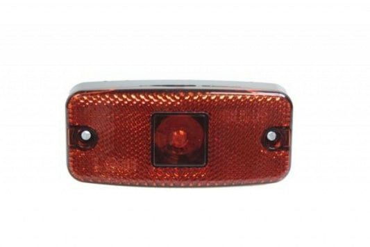 Red Led Rear Marker Lamp Light With Reflector Was 12V 24V Maypole Mp8577B - Mid-Ulster Rotating Electrics Ltd