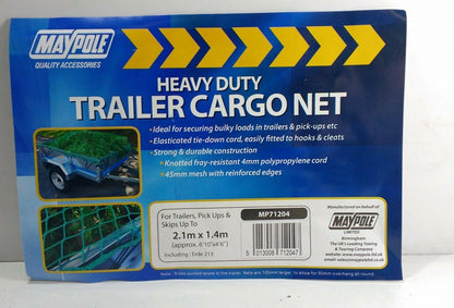 Heavy Duty Trailer Cargo Net Cover To Fit Erde Trailers Genuine Maypole Mp71204 - Mid-Ulster Rotating Electrics Ltd