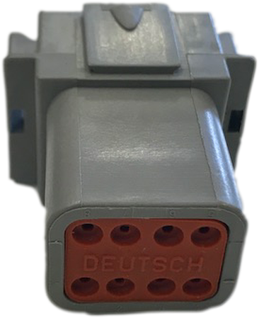 Deutsch 8 Way Plug Dt Series Male Connector Kit Mure Dt04-8Pa C015/W8P - Mid-Ulster Rotating Electrics Ltd