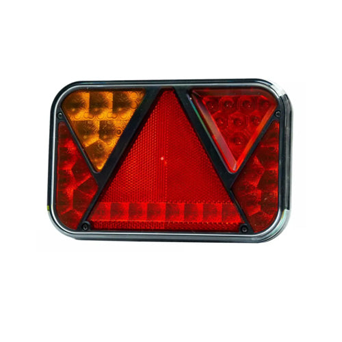 2 x Led 12v Combination Multi Function Lamps Tail Stop Light For HorseBox & Trailers Maypole MP864BL/BR