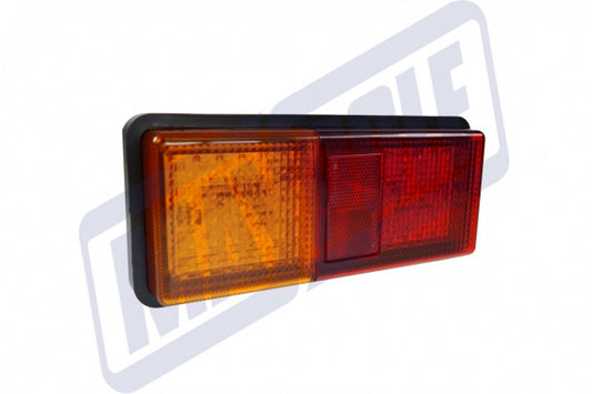 RECTANGULAR MAYPOLE 10-30v REAR COMBINATION LIGHT STOP TAIL INDICATOR EPDM BASE TRAILER MP9640b - Mid-Ulster Rotating Electrics Ltd